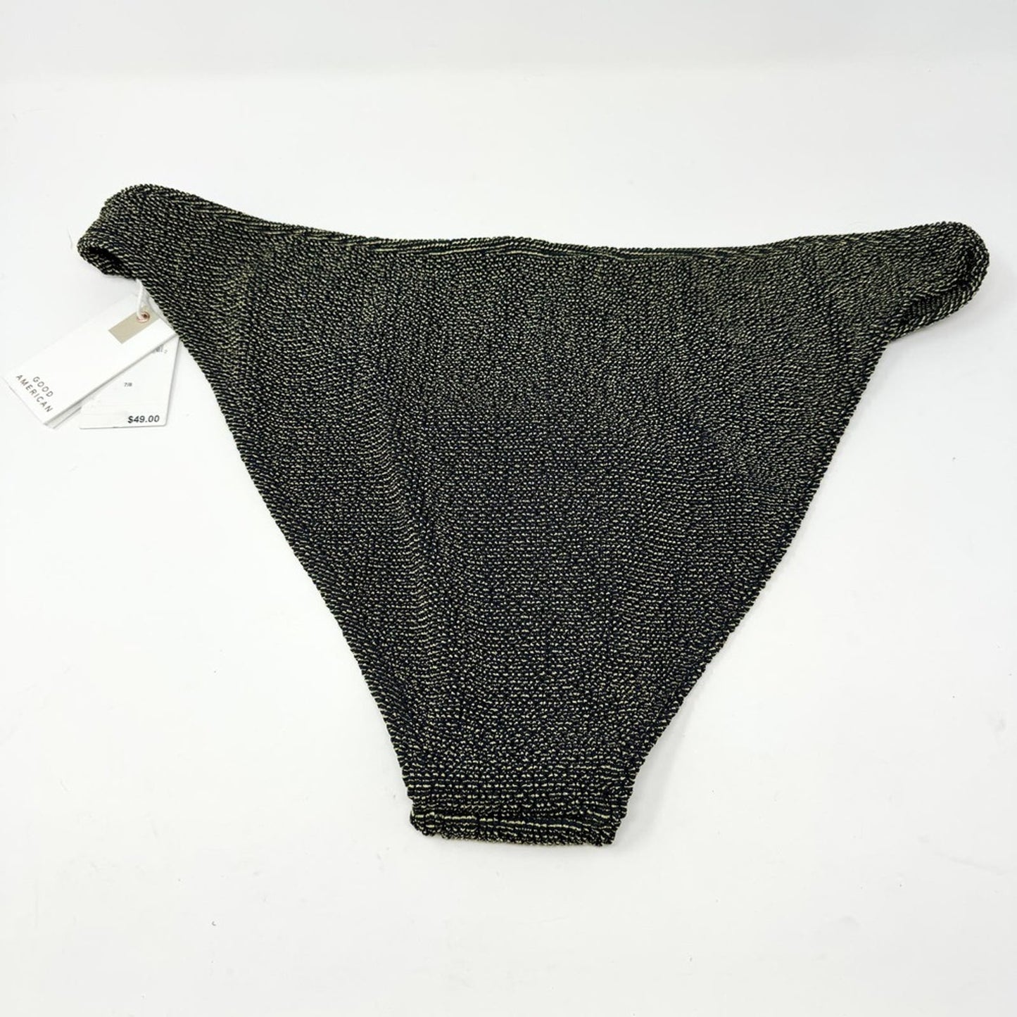 Good American Women Always Fits Metallic Bikini Swim Bottoms Size 4X/5X