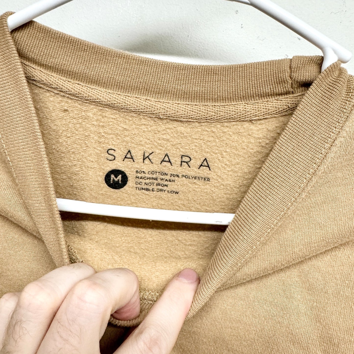 Sakara Signature Sweatshirt PLUSH FLEECE LOUNGEWEAR Sz M Limited edition