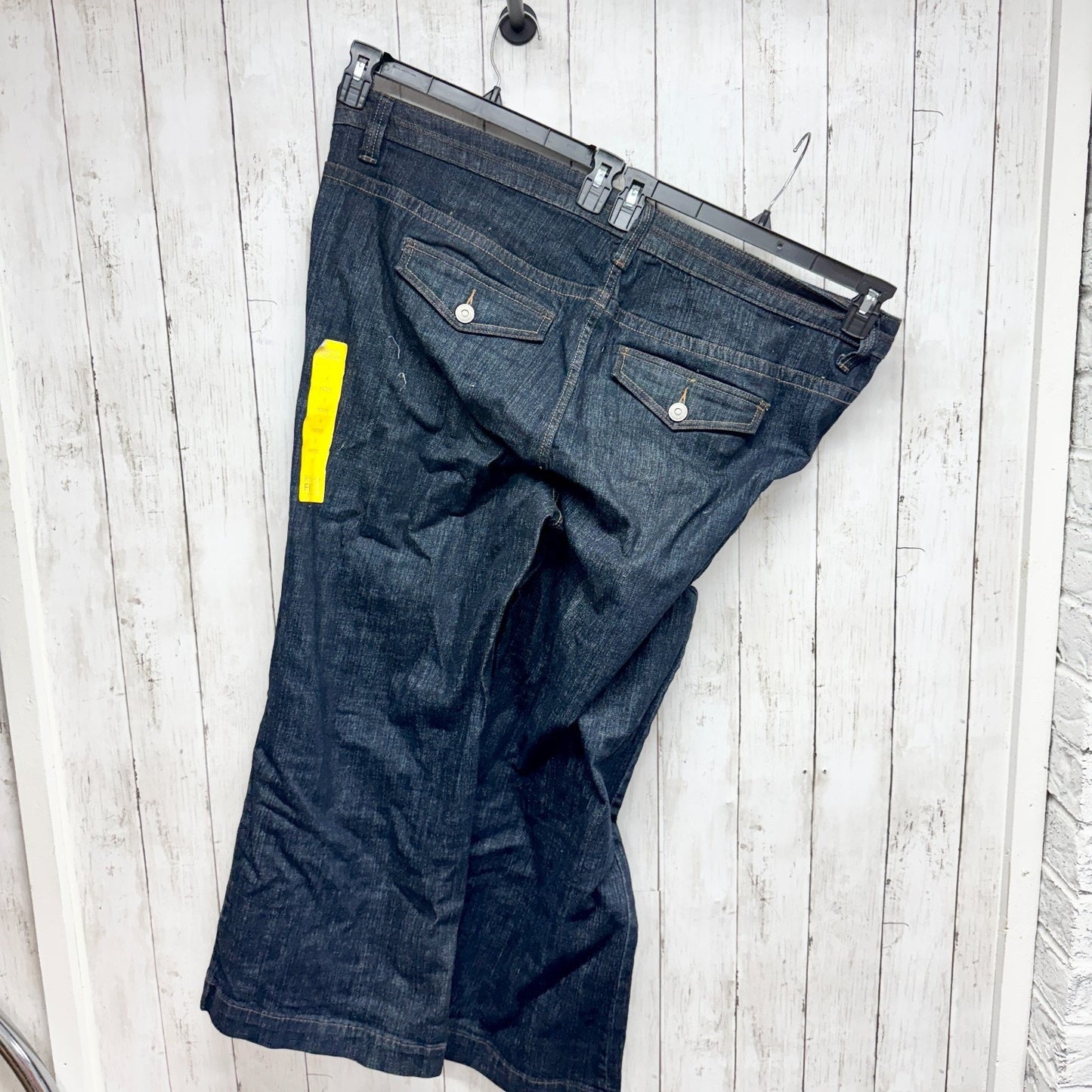 Lane Bryant Pants Women Size 8P Petite RF Trouser Straight Dark Denim Casual