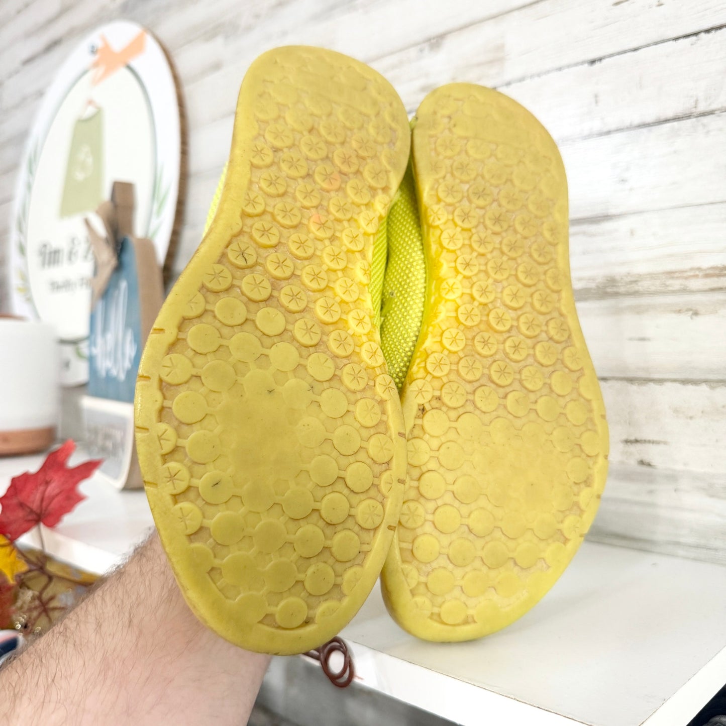 NoBull Superfabric Crossfit Yellow Shoes Men 7.5 Women 9