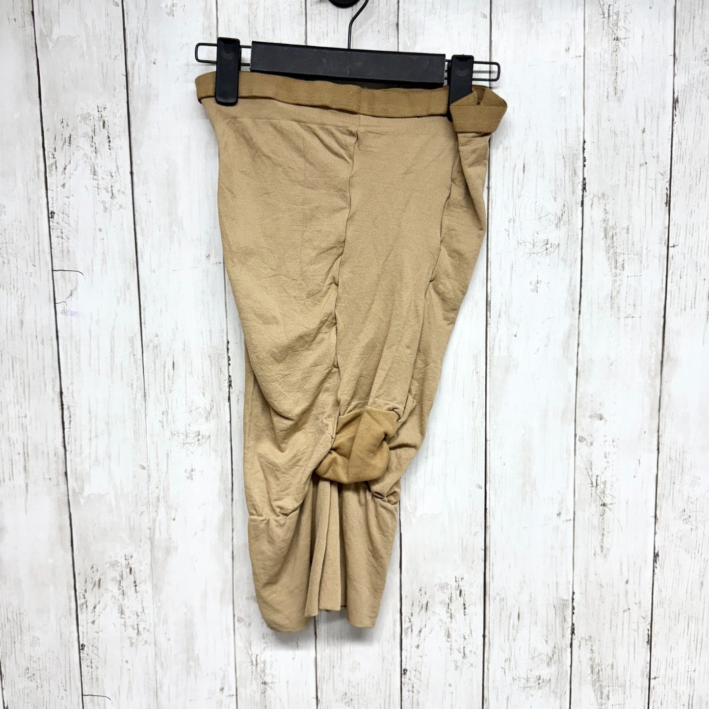 New Love Your Assets Shapewear Women Size 3 Buff Tan Mid Thigh Shaper Shorts