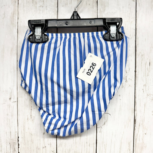 Hill House Bloomer Baby One Size Nap Bloomer Navy Stripe White Vertical NWOT
