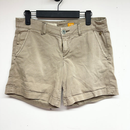 Pilcro And The Letterpress Shorts No. 26 Fit Hyphen Khaki Cotton Spandex Anthro