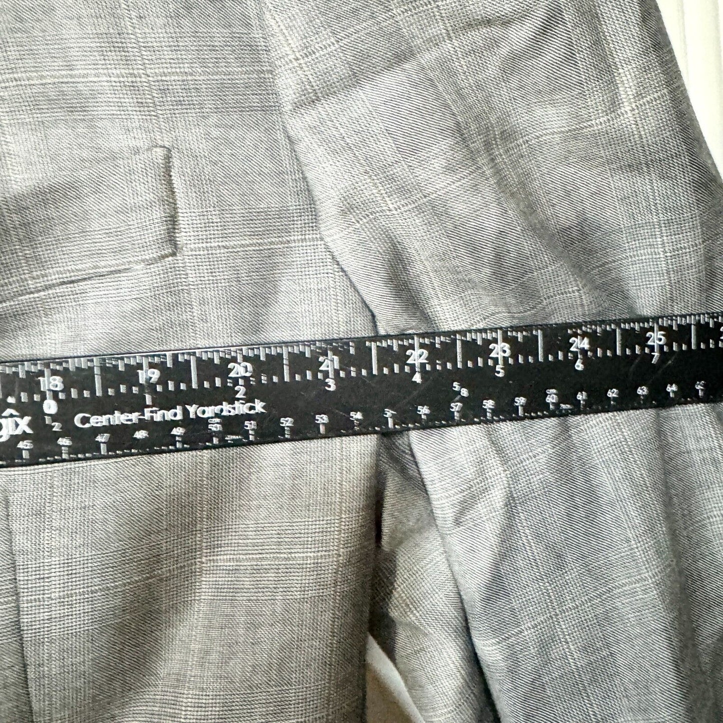 Brooks Brothers Suit Jacket Size 46R Grey 100% Wool Single Breasted Lined