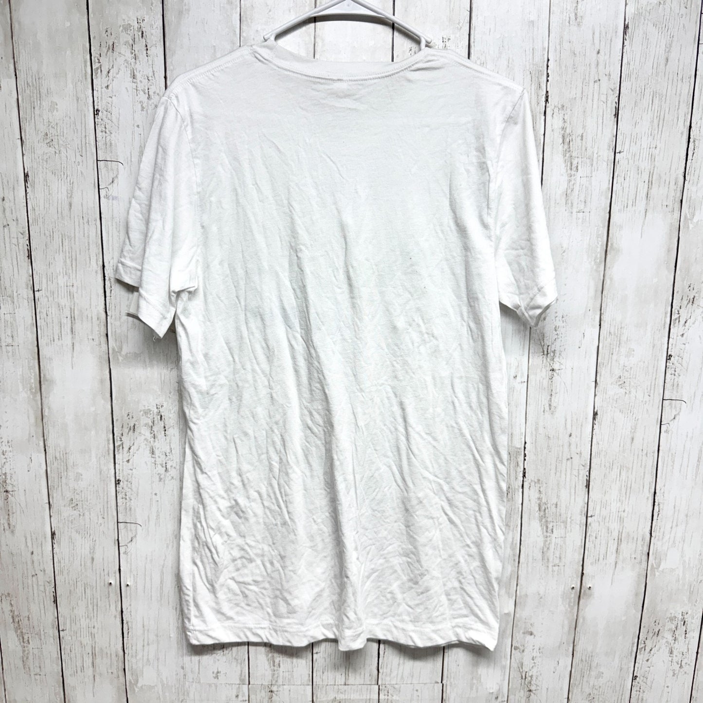 Poshfest Custom Top Unisex Medium White Graphic Short Sleeve Shirt Poshfest 2022