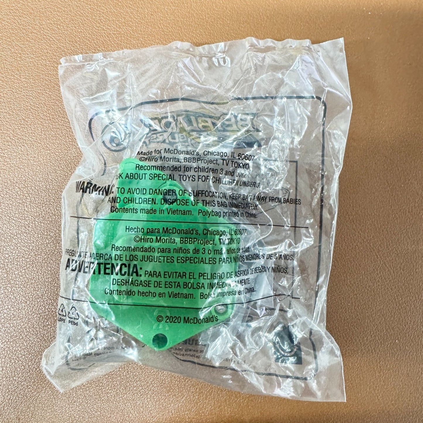 McDonalds Happy Meal Toy 2020 Hasbro Beyblade Burst Rantaro & Satomb Toy 3+