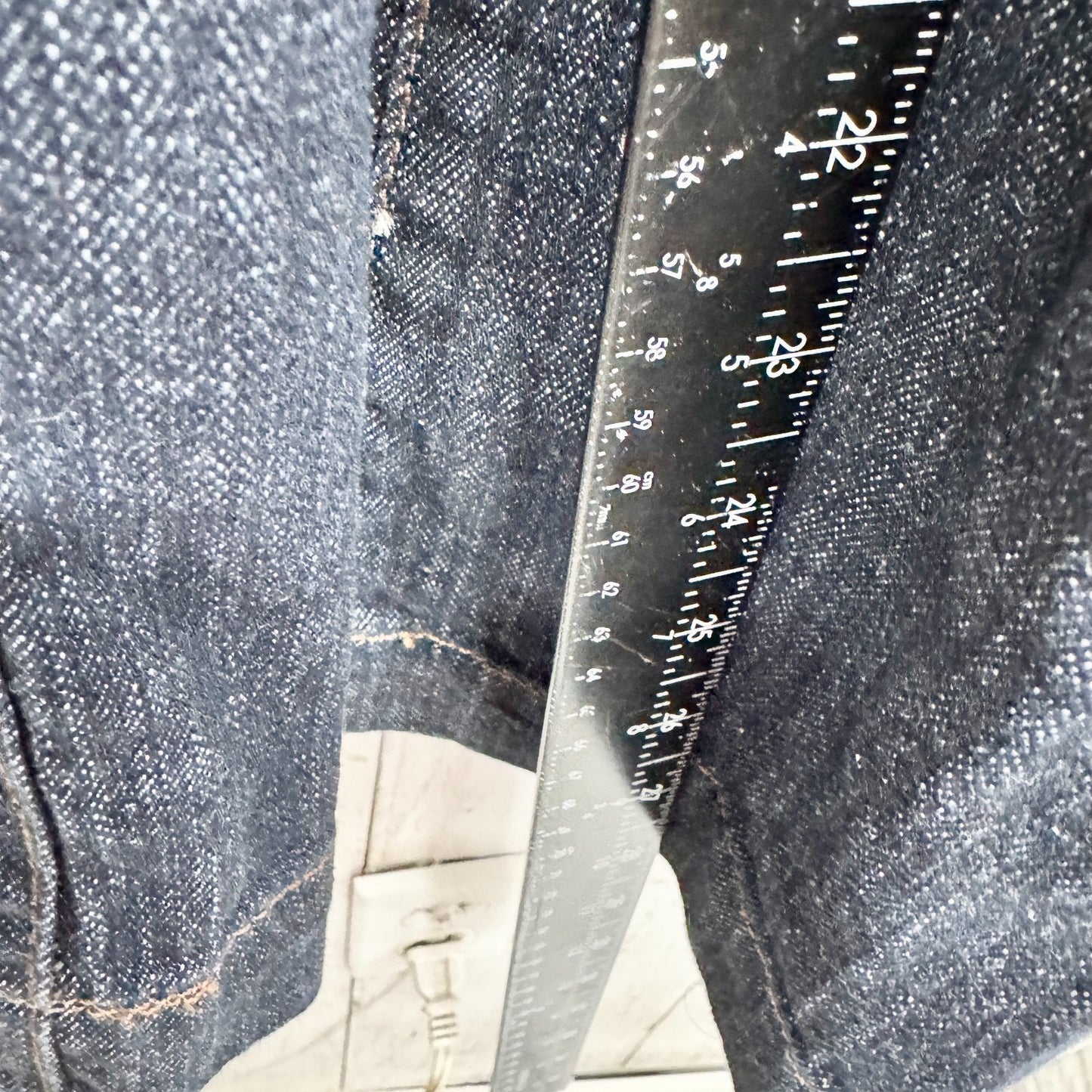 Lane Bryant Pants Women Size 8P Petite RF Trouser Straight Dark Denim Casual