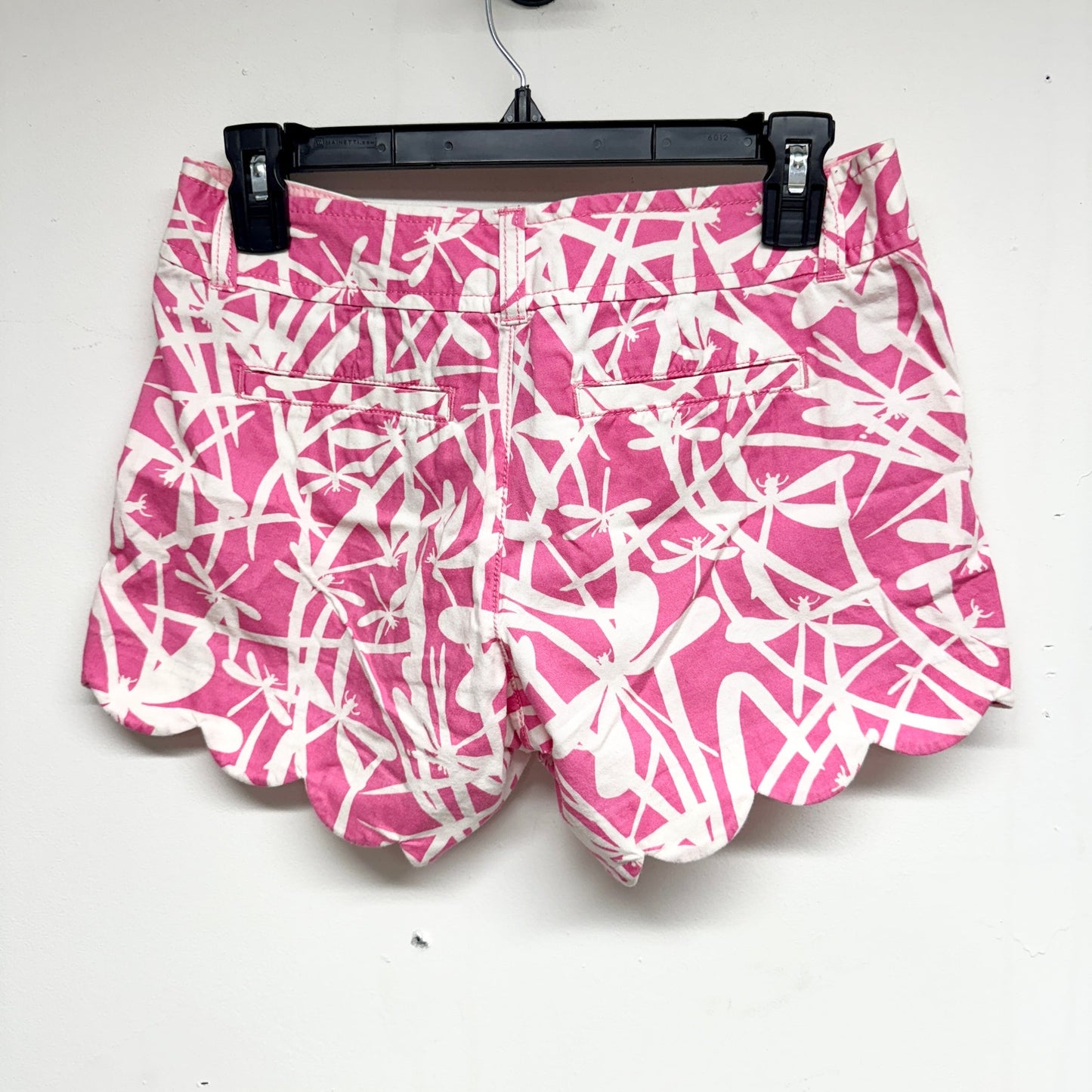 LILLY PULITZER Women Pink The Buttercup White Pink Pockets Shorts Size 0