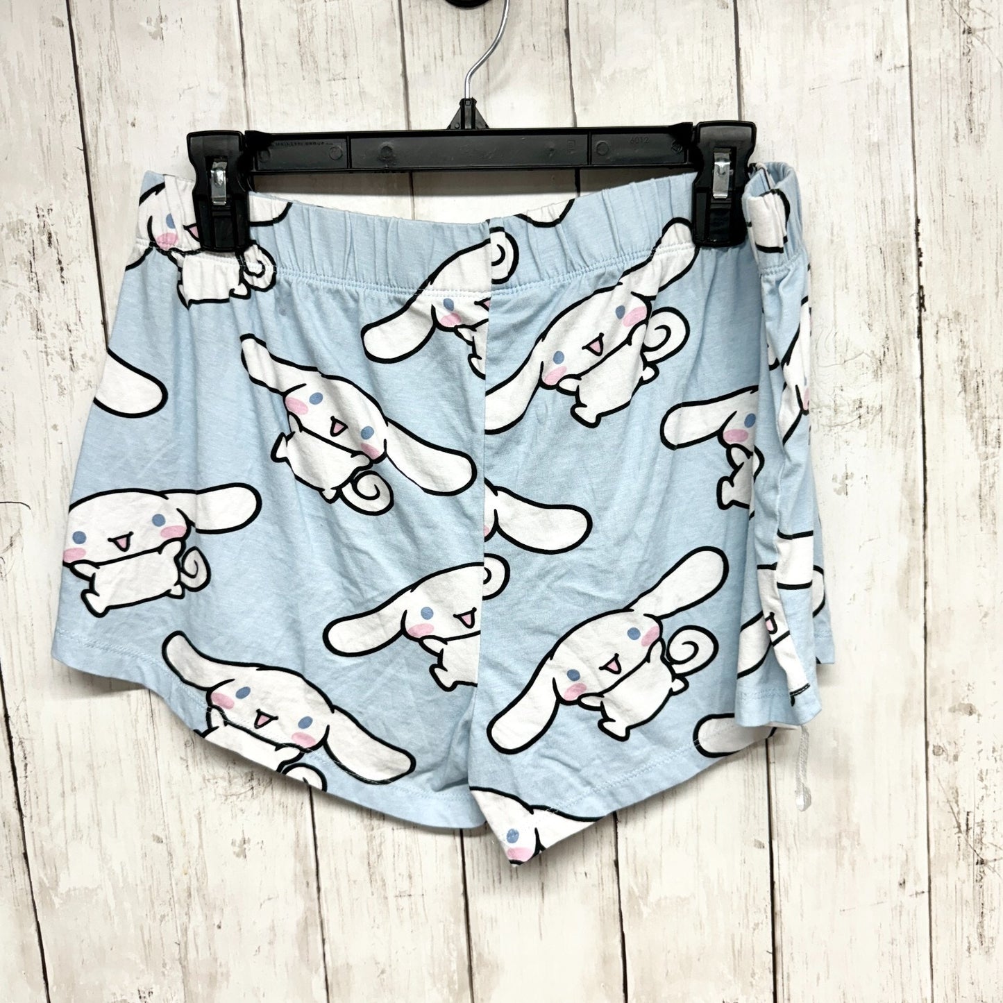 Hello Kitty And Friends Shorts Women Size Medium Light Blue Printed Lounge Comfy