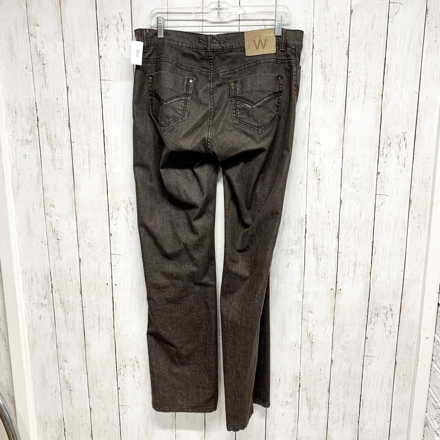 Weekend Max Mara Pants Women Straight Fit W9 Stretch Jeans Black Casual Preppy