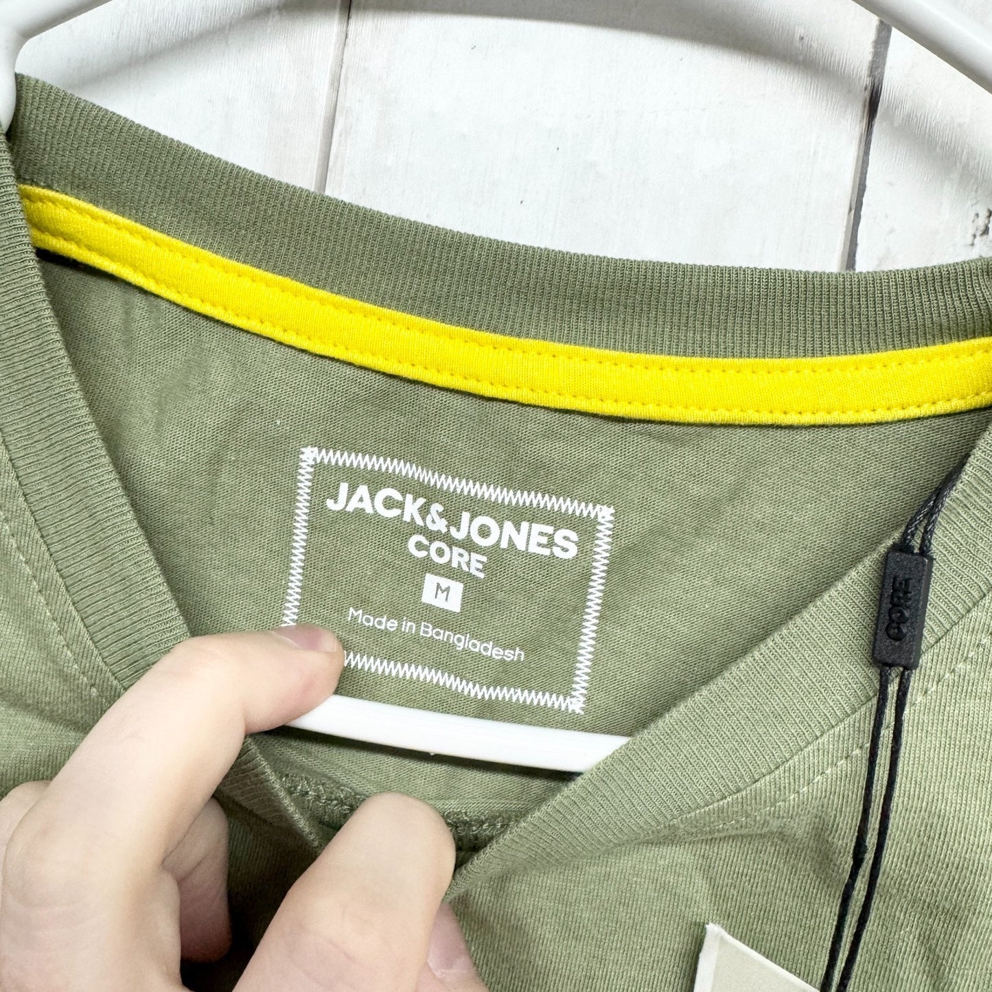 Jack & Jones Core Top Men Size Medium Crewneck Short Sleeve Casual Tee Shirt