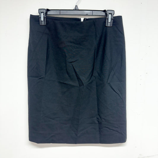 THEORY Women Black Business Casual Mini Pencil Skirt Size 4