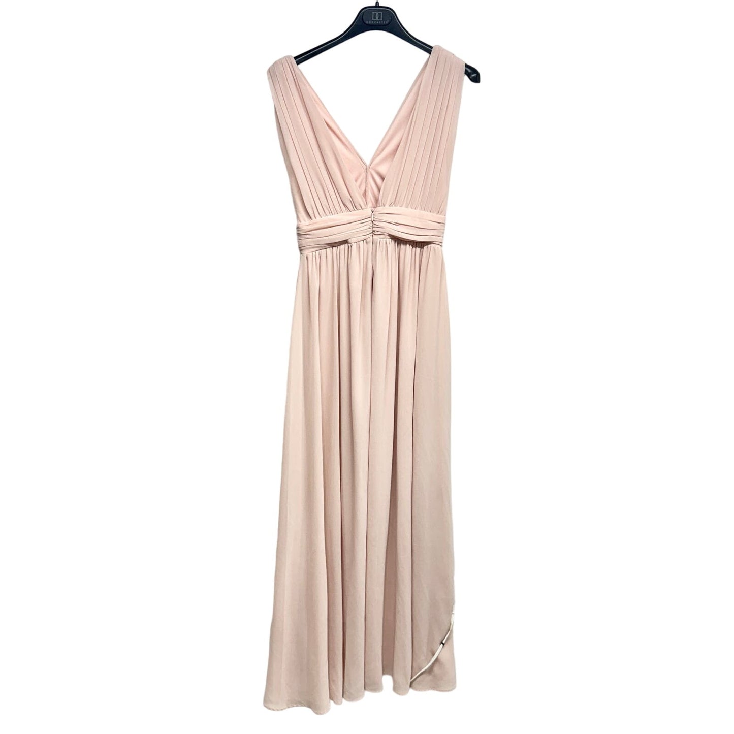 Lulu's Women Pink Heavenly Hues Blush Maxi Dress Size Small