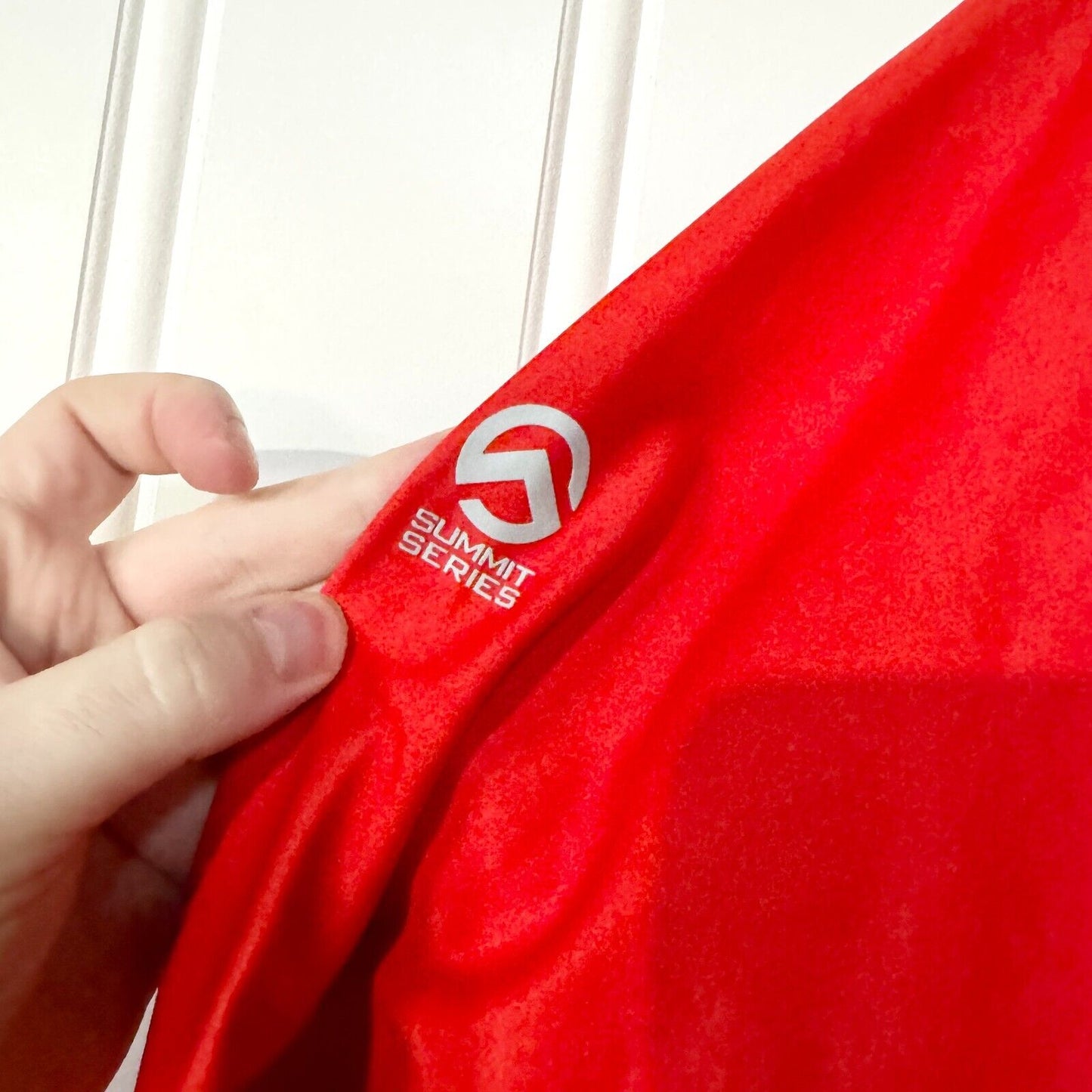 The North Face Summit Gore L4 Soft Shell Fitted Red Windbreaker Size Medium