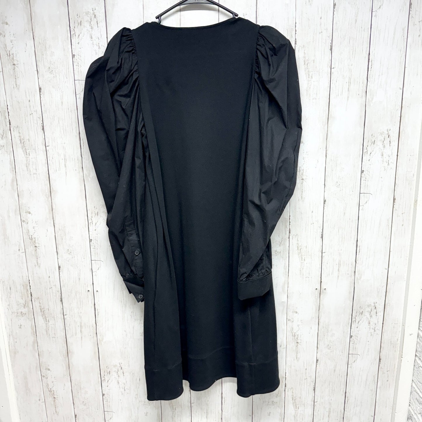Cos Dress Women Size Small Puff Balloon Sleeve Mini Solid Sweater Long Sleeve