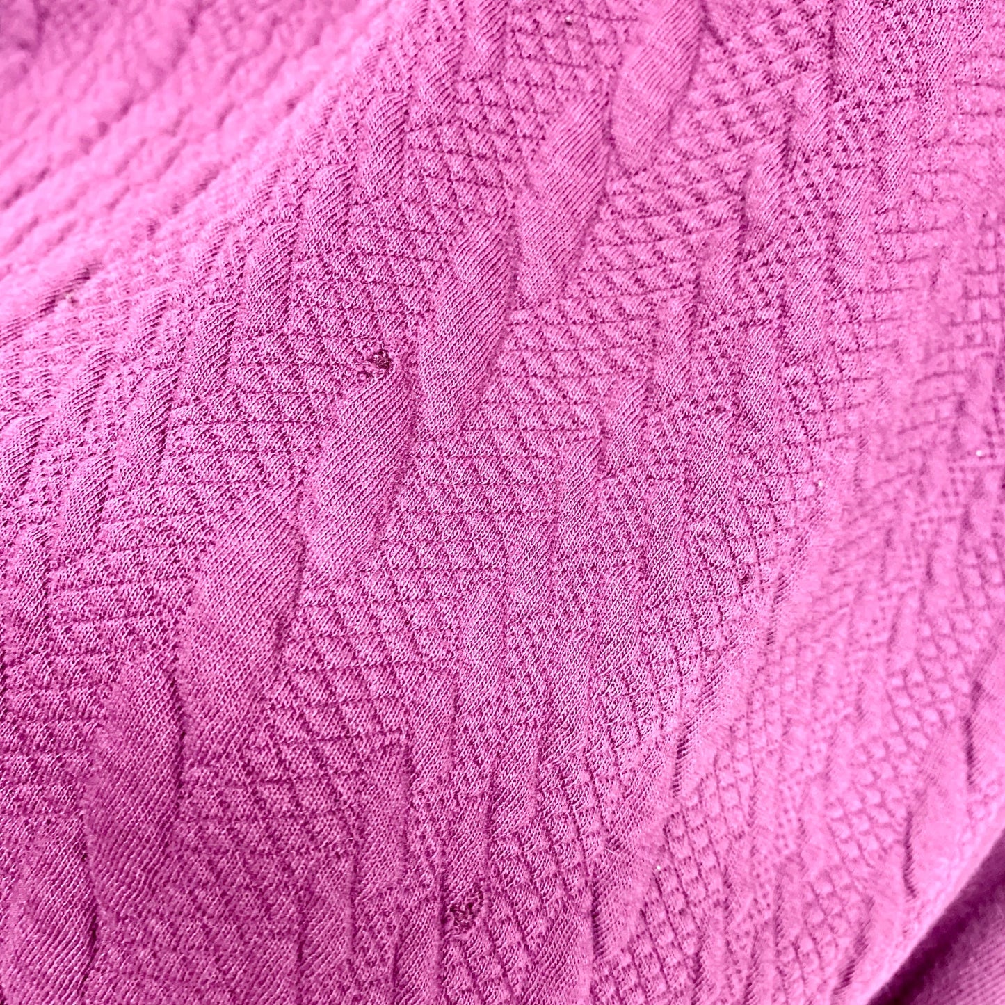 Orvis Sweater Women Size M 1/4 Zip Purple Long Sleeve High Collar Cotton Knit