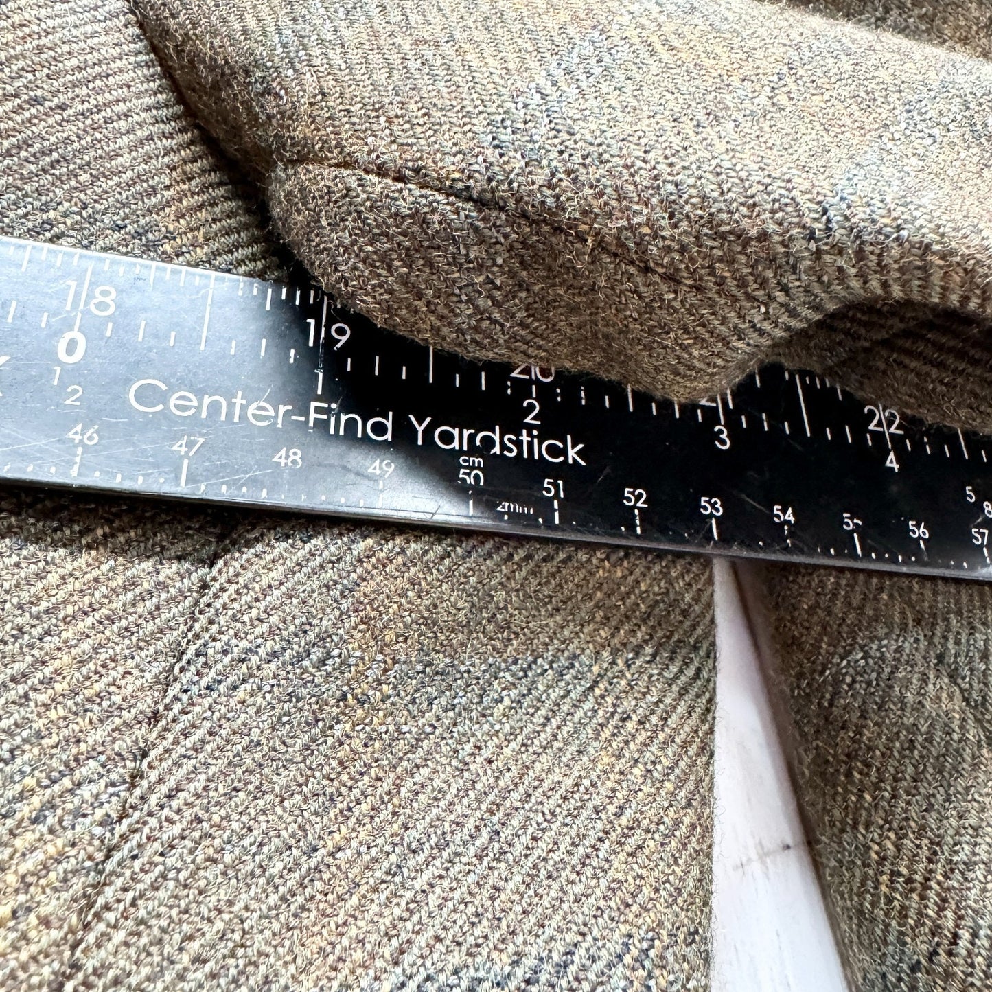 Vintage Nordstrom Joseph Abboud Blazer Men 41R Wool Tweed Triple Button Pocket