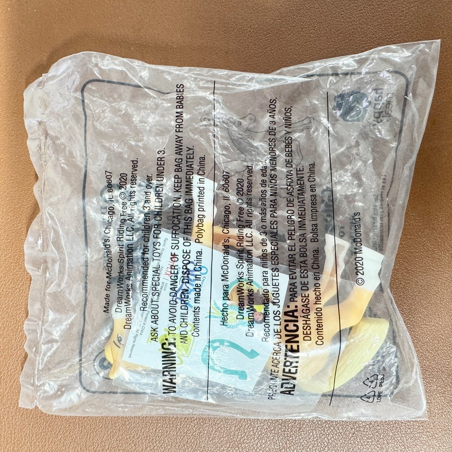 McDonalds Happy Meal Toy 2020 Dreamworks Spirit Riding Free Chica Linda Toy 3+