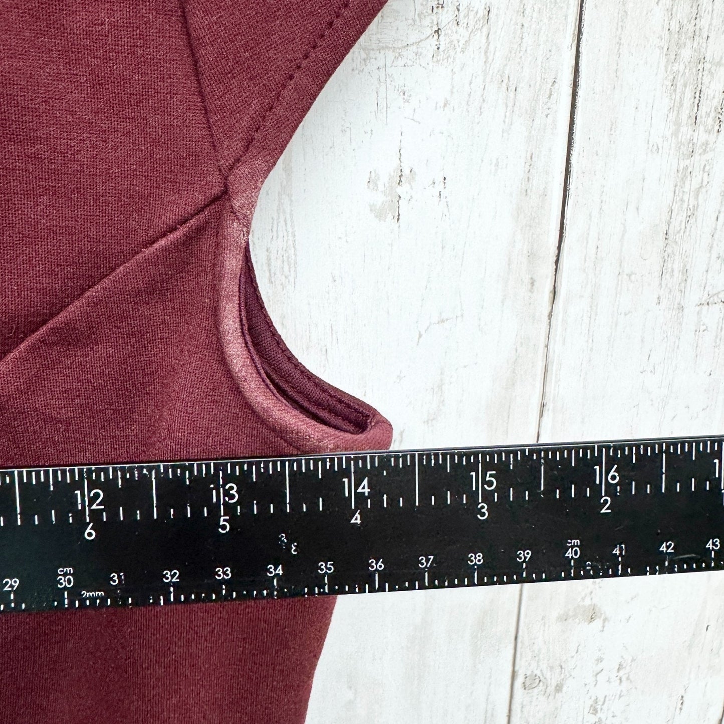 Lulus Dress Women Size Medium Short Sleeve Mini Zip Back Maroon Business Evening