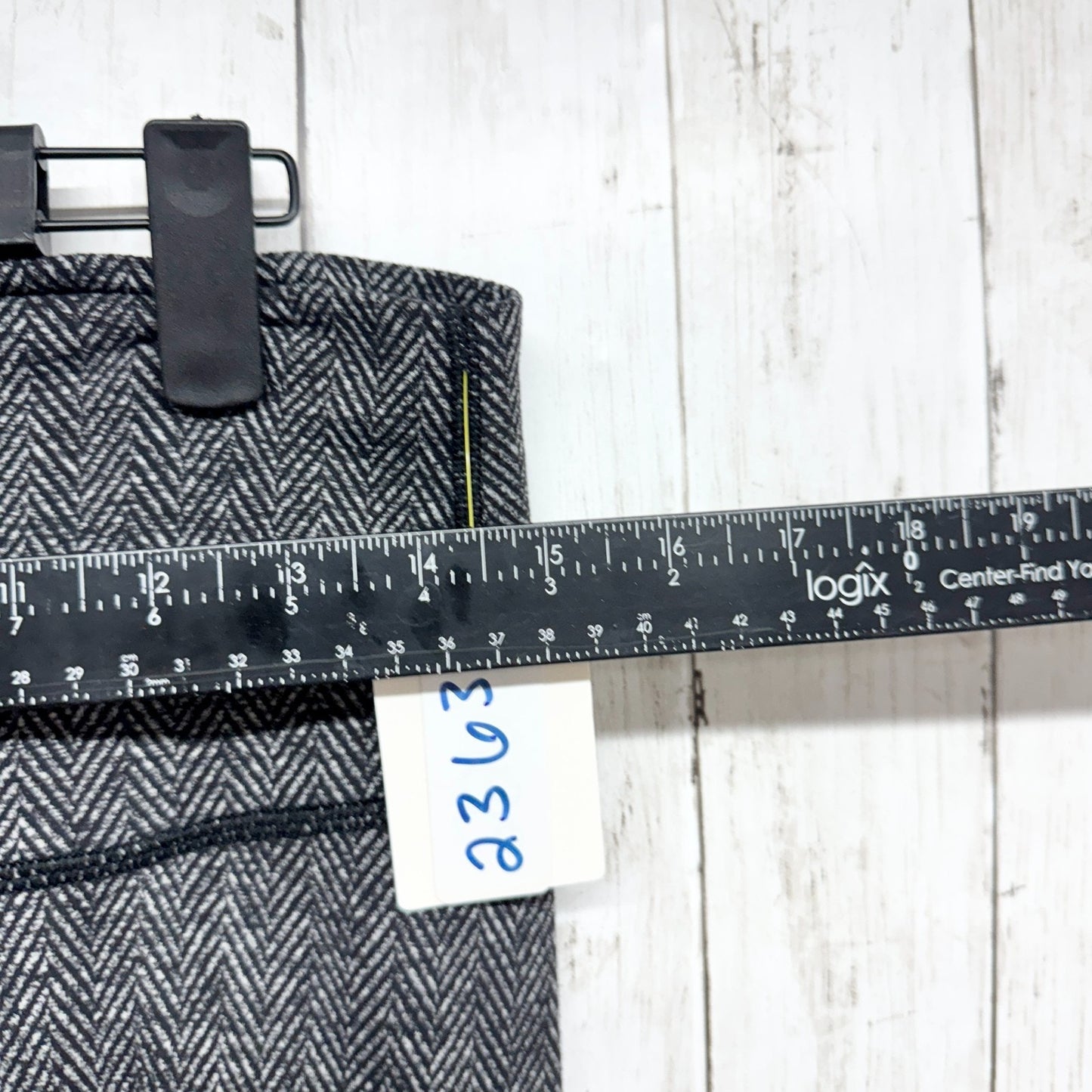 Lululemon Pants Women Size 10 Wunder Crop Black Gray Heathered Leggings Athletic