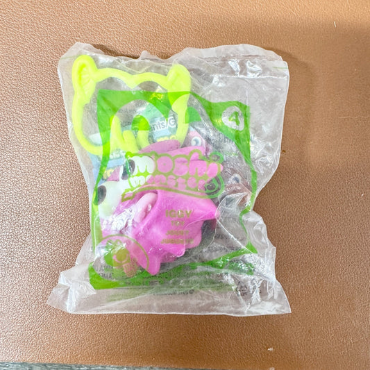 McDonalds Happy Meal Toy 2012 Mind Candy Moshi Monsters Pink Iggy Monster 3+