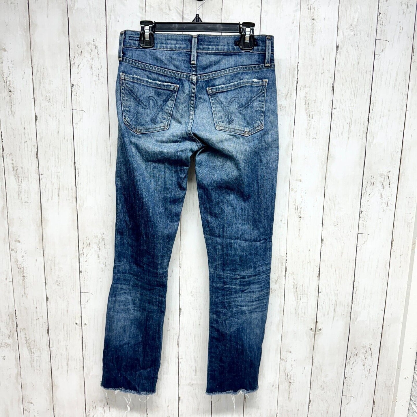 CITIZEN OF HUMANITY Jeans Women Size 24 Slim Bootcut Cotton Jeans Blue Denim