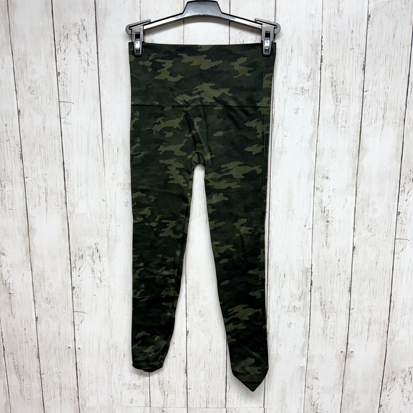 Spanx Pants Women Size XS Look At Me Now Seamless Leggings Hi-Rise Camo Athletic