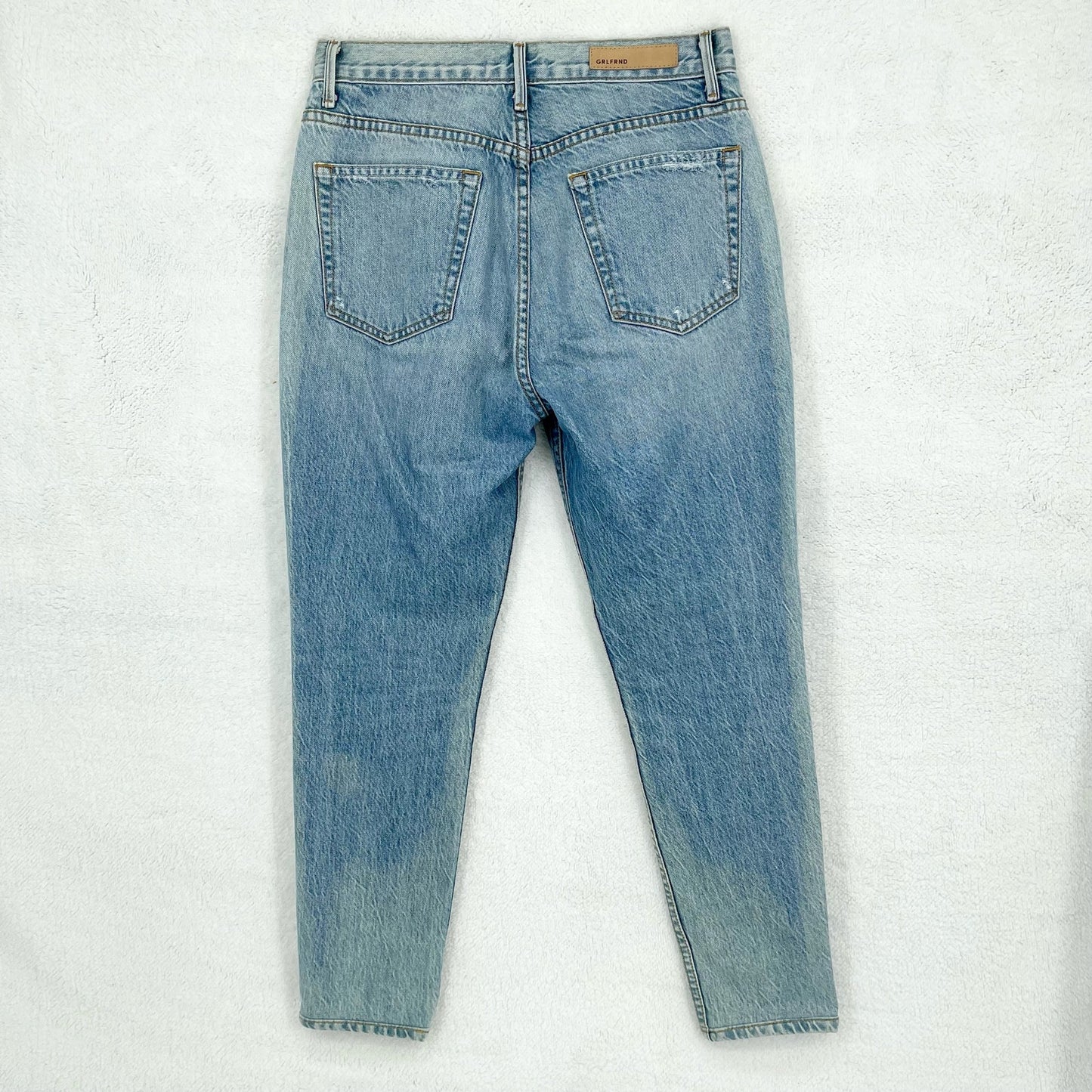 GRLFRND Women's Karolina (6768) High-Rise Straight Jeans in Domenico - Size 27