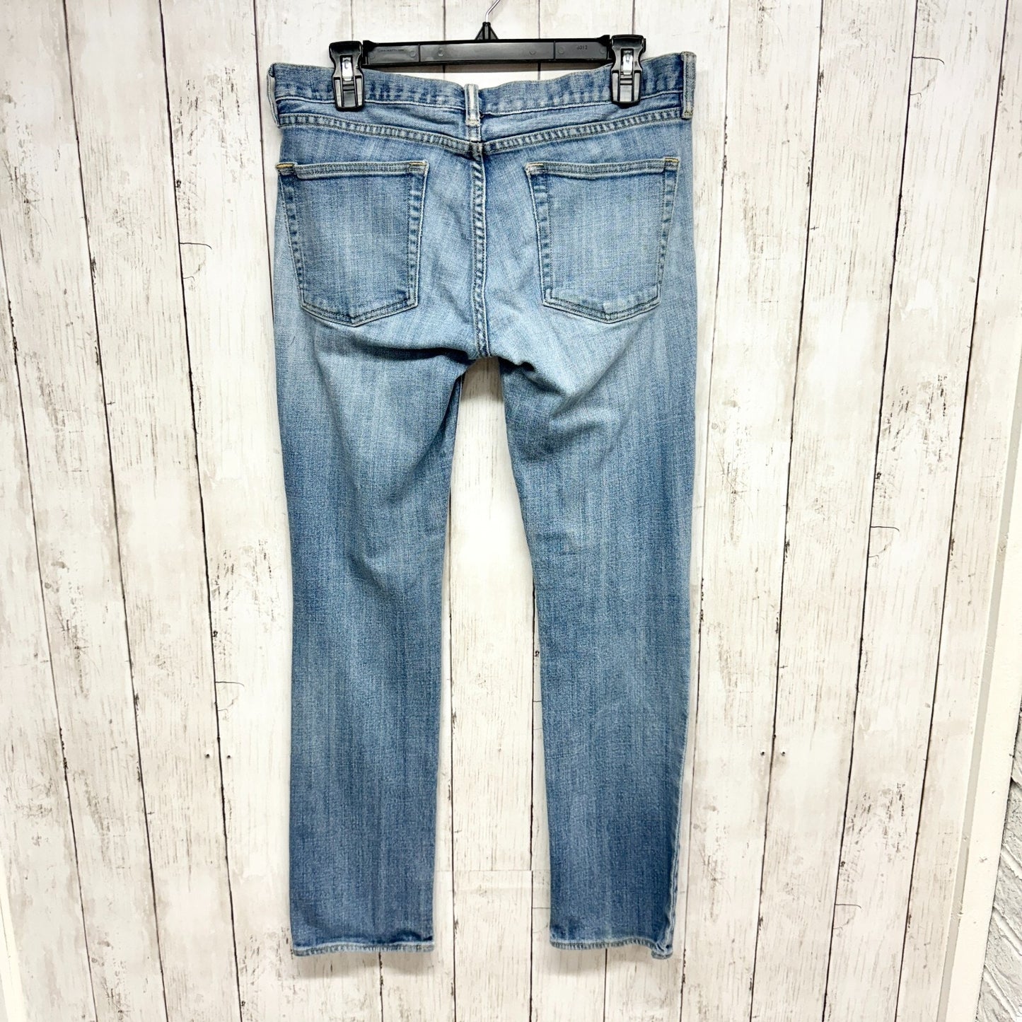 Y2K J. Crew Jeans Women Size 30 Light Wash Stretch Slim Straight 5-Pocket Design