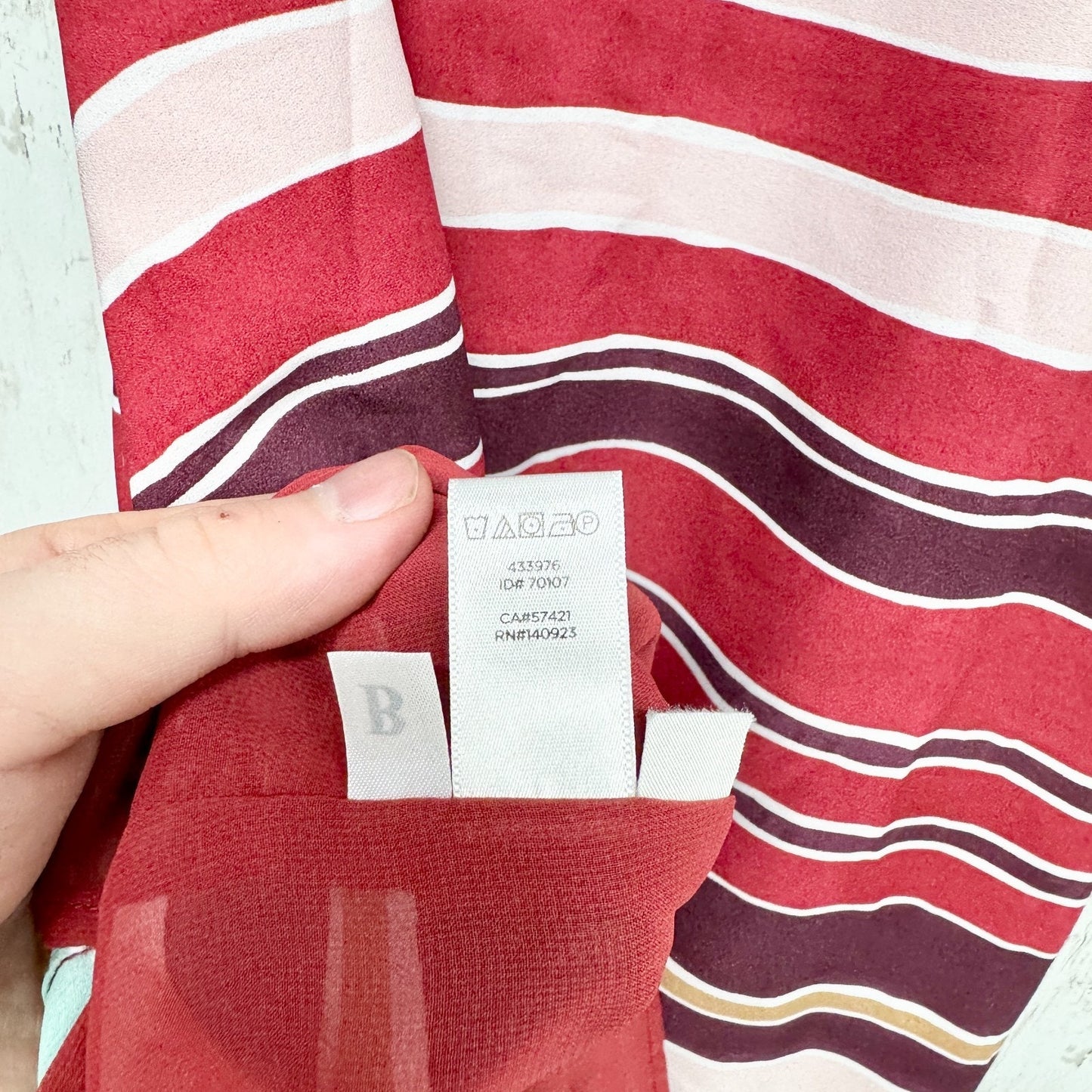 Ann Taylor Loft Blouse Women Sz XS Multicolor Stripe Sleeveless Tank Top Casual