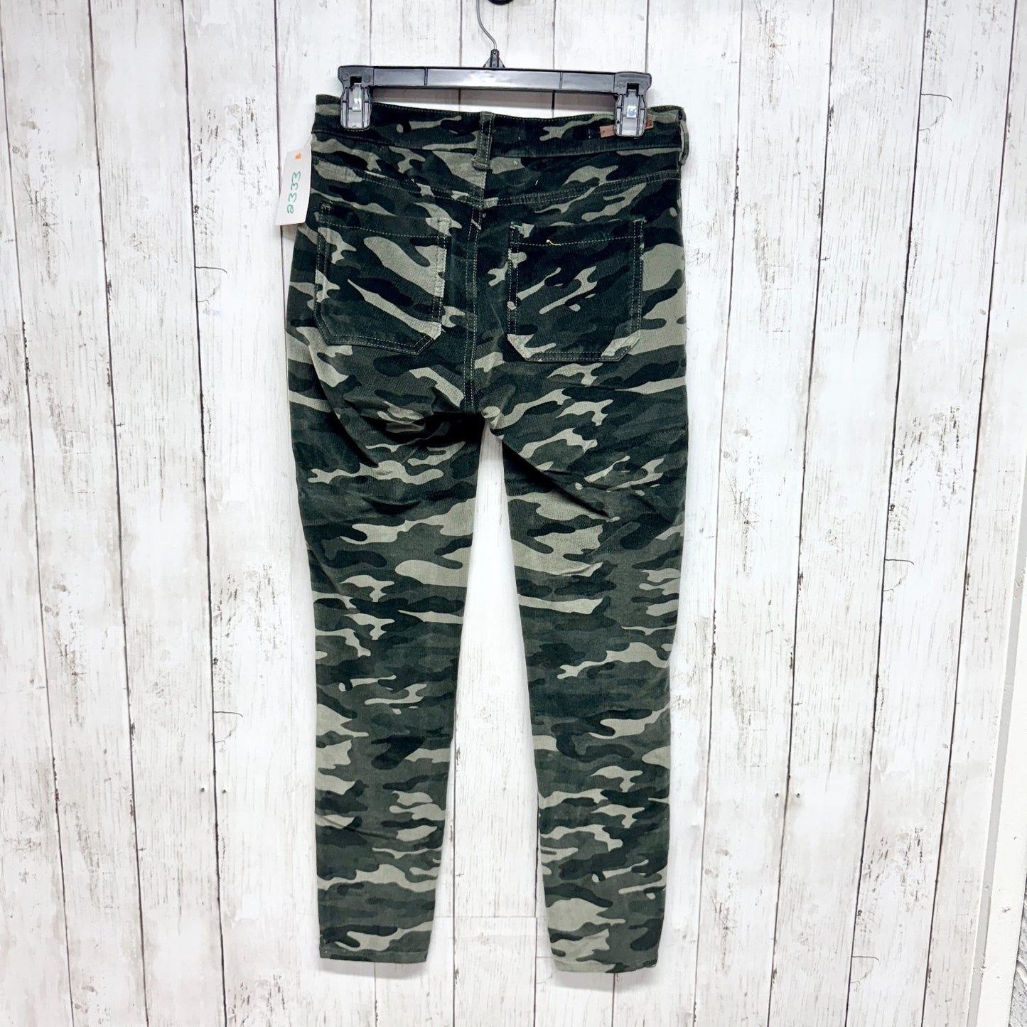 Pilcro Anthropologie Pants Women Size 26 Camo High Rise Skinny Denim Jeans