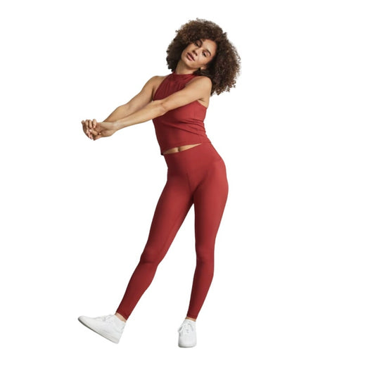 Everlane The Performance Ankle Gym Workout Leggings Red Women's Small