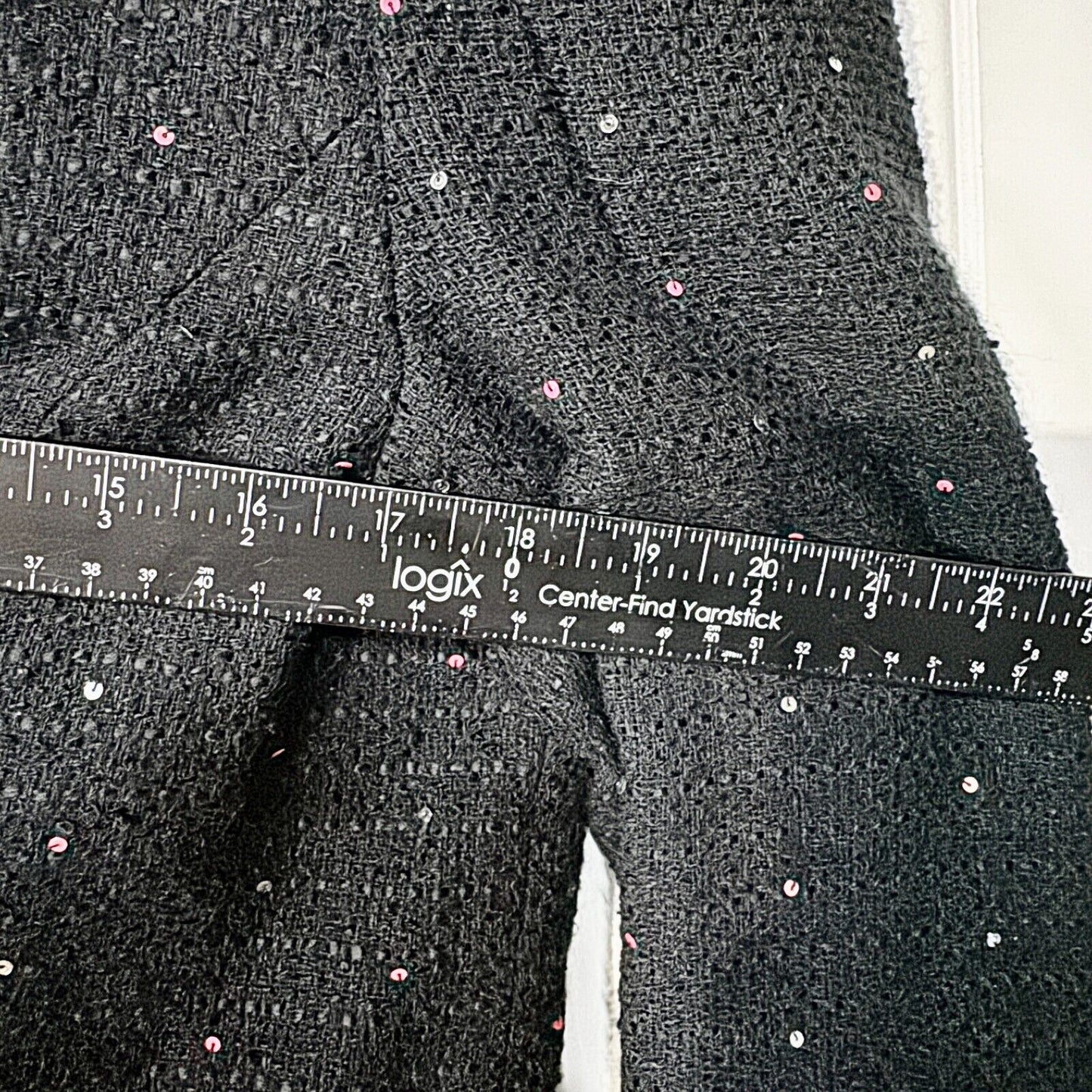 Vtg Silkland Blazer Knit Lined Speckled 70% Silk Navy Blue Button Size XL