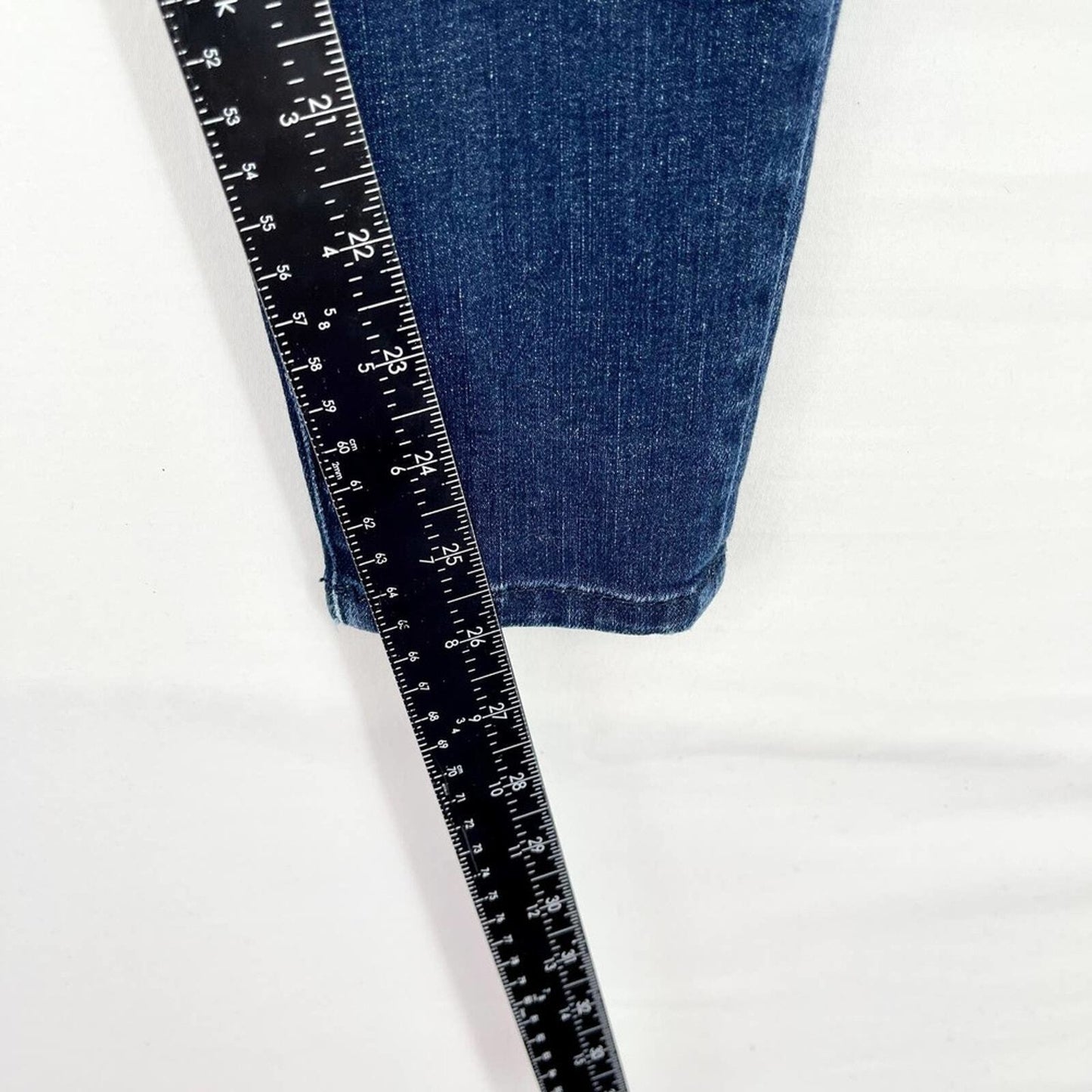Current/Elliott The High Waist Dark Wash Stilletto Skinny Jeans 24/0
