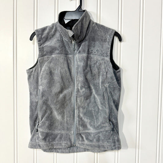 MOUNTAIN HARDWEAR Vest Women Size S/P Fleece Sleeveless Pocket Full Zip Collared