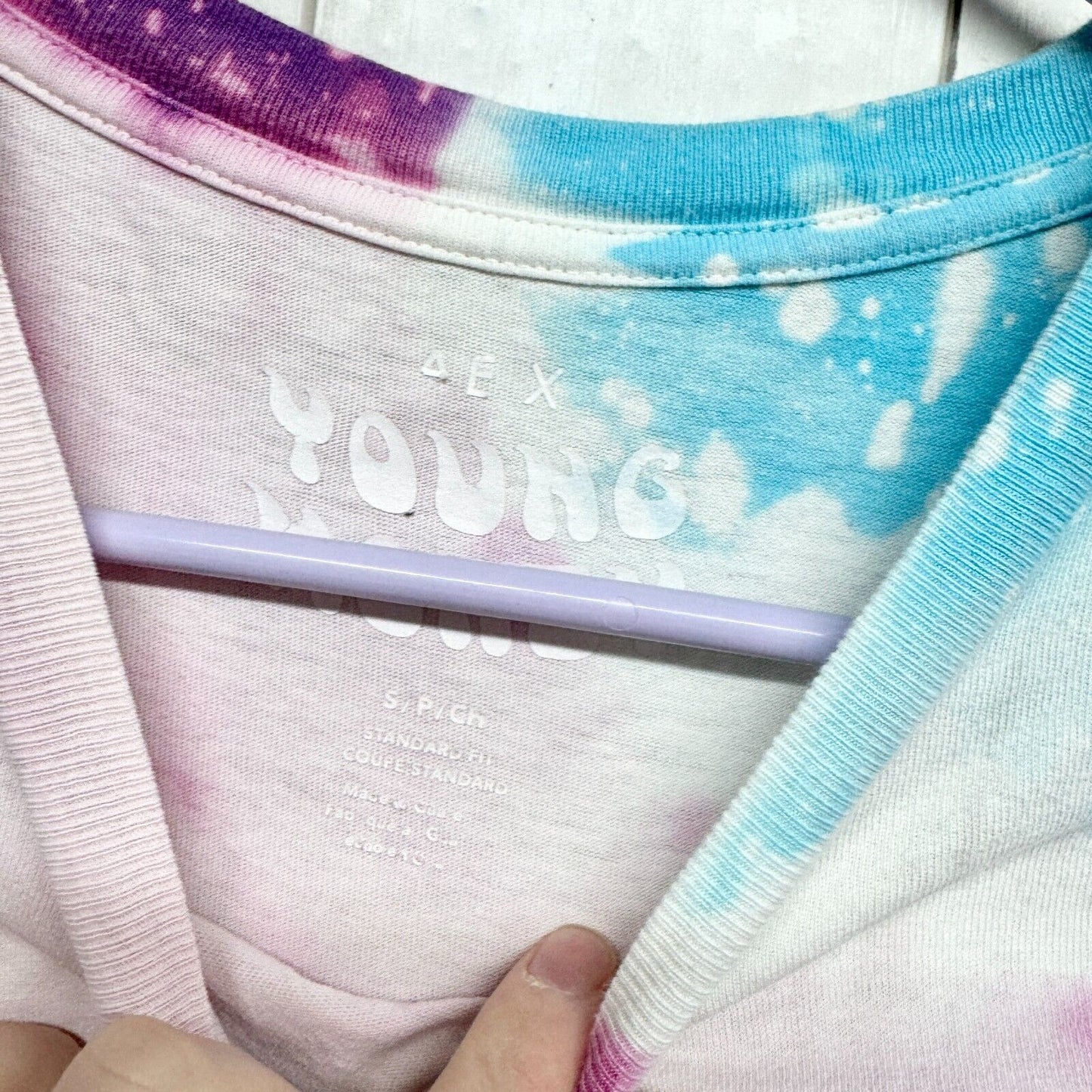American Eagle x Young Money Men’s Small T-shirt Short Sleeve Cotton Tie Dye
