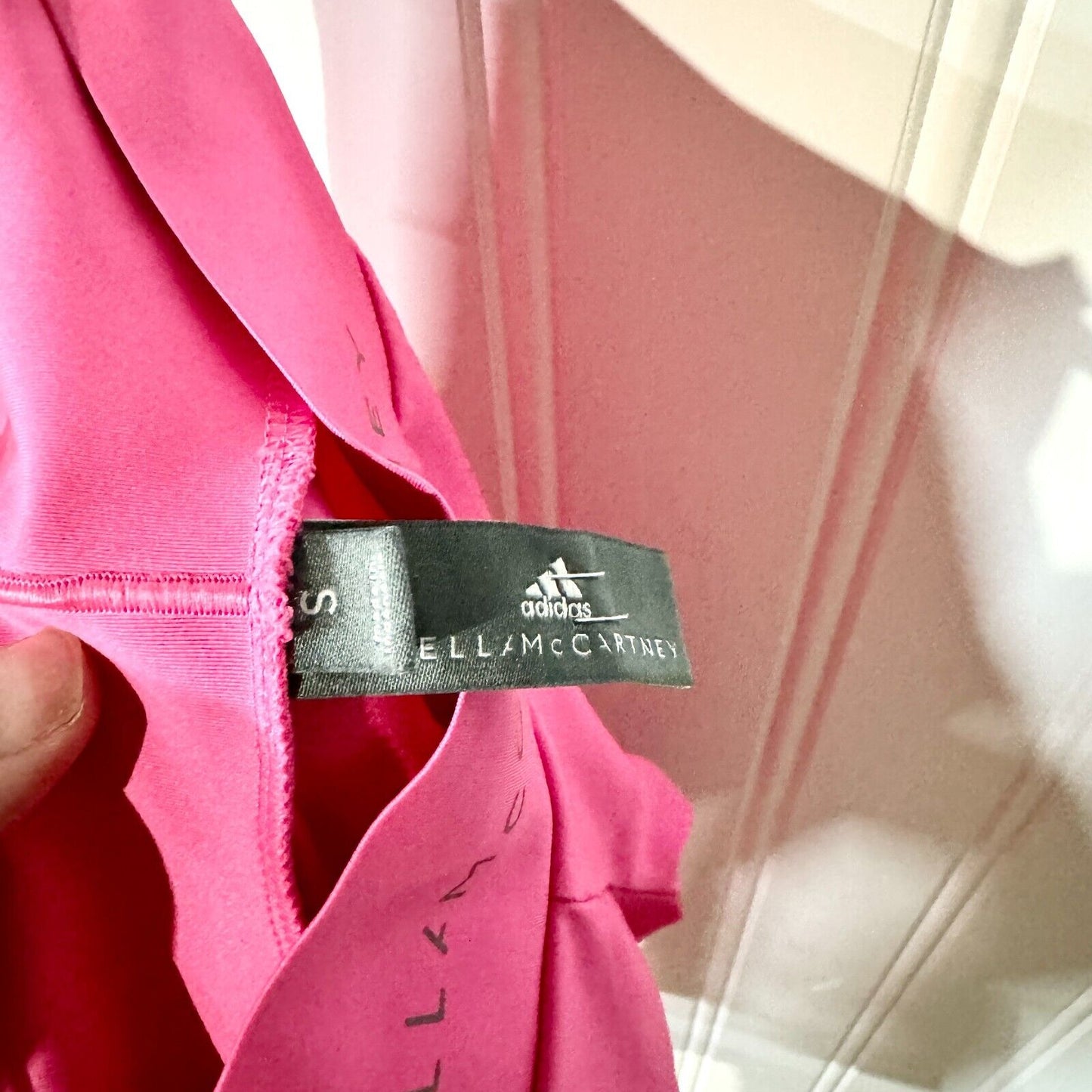 ADIDAS BY STELLA MCCARTHY Women Size S PinkPerformance Essentials 3/4 Tights