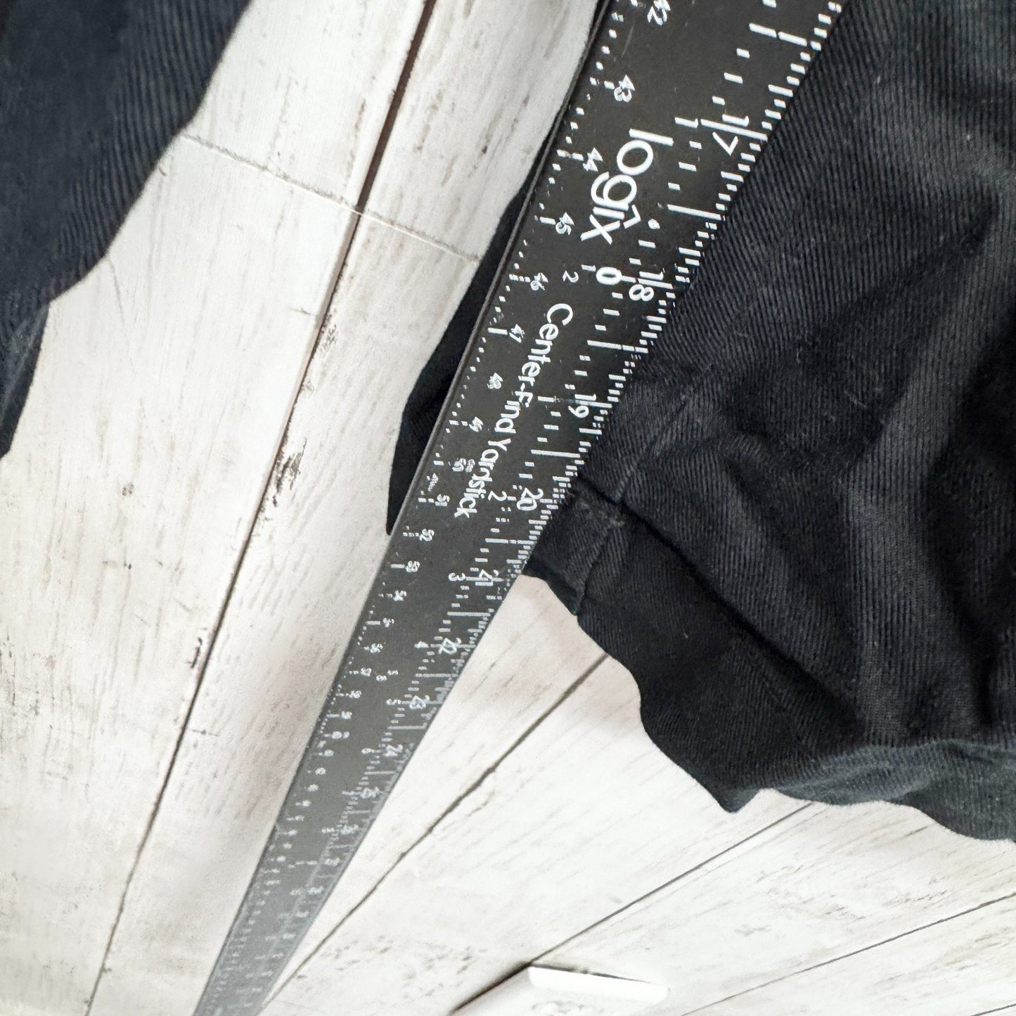Calvin Klein Pants Women 16W Black Crop Flared Wide Leg Belted Pockets Casual