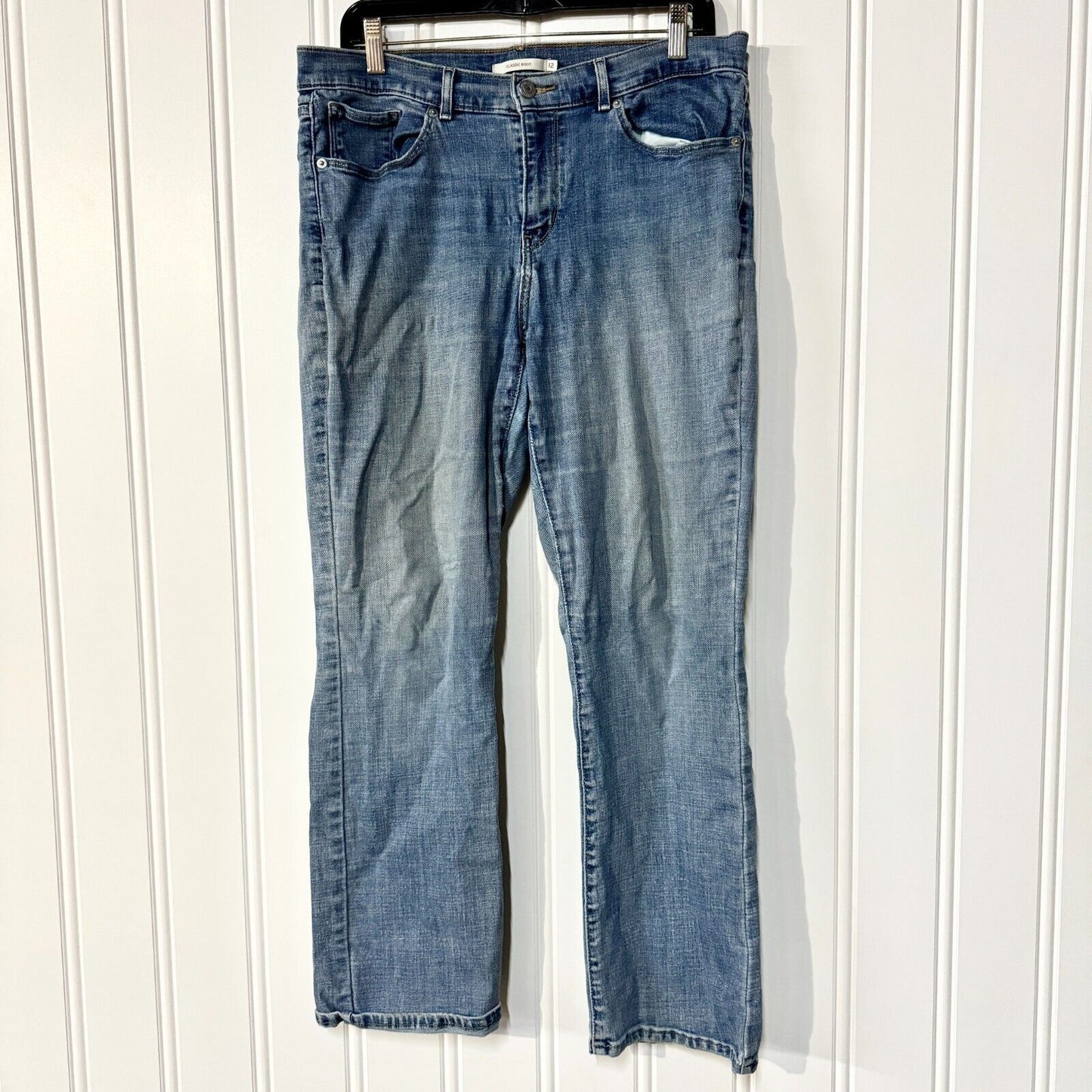 LEVIS Jeans Mens Size 31X30 Medium Washed Classic Bootcut Straight Leg Denim