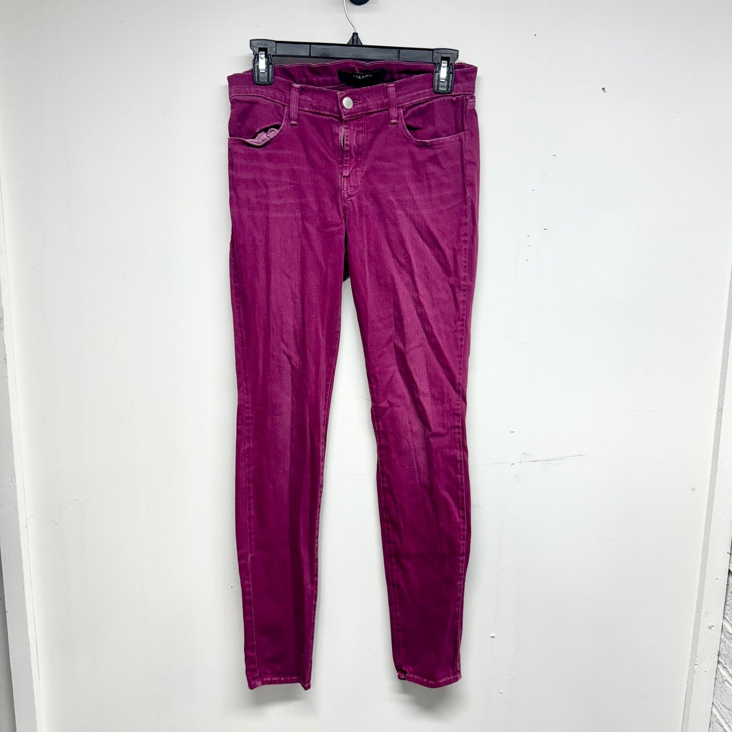 J. BRAND Women Purple Victoria Alana Crop Jeans Women’s Size 28 Skinny Jeans