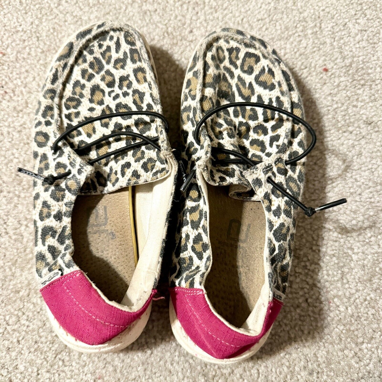 Hey Dude Youth 3 Slip On Little Girl’s Wendy Cheetah Pink Summer Casual Pink