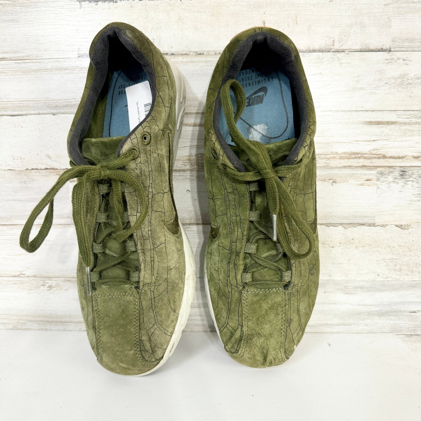 Nike Men Mayfly Woven Premium Legion Green Running Sneakers Size 11