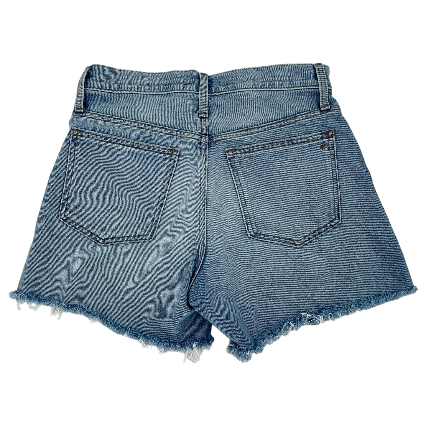 Madewell Light Blue Wash Relaxed Mid-Length Denim Short Women's Sz 24