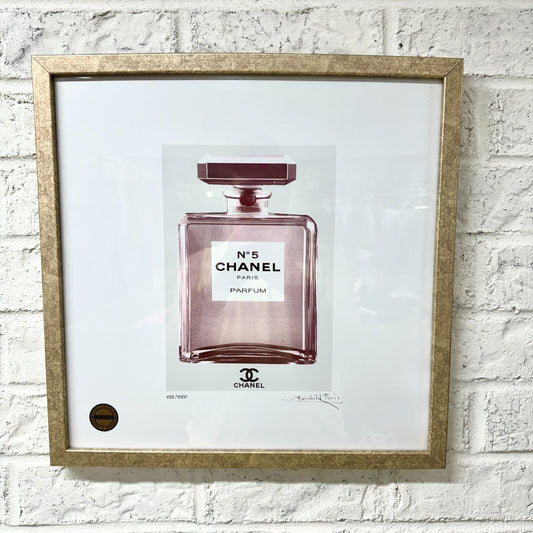 Sunday B Morning Chanel No 5 Parfum Limited Edition Fairchild Paris Signed Art