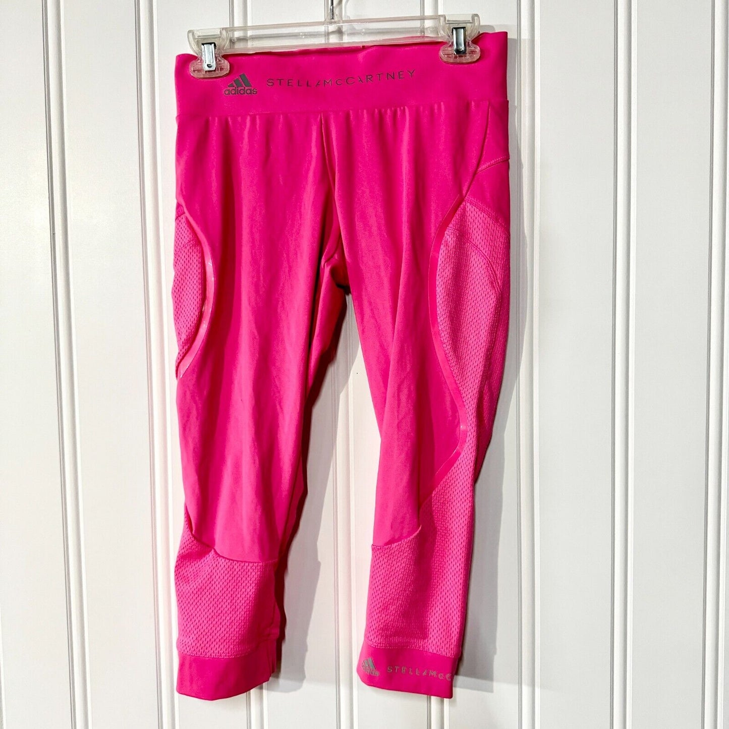 ADIDAS BY STELLA MCCARTHY Women Size S PinkPerformance Essentials 3/4 Tights