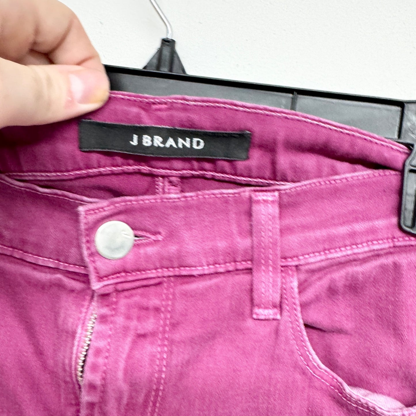 J. BRAND Women Purple Victoria Alana Crop Jeans Women’s Size 28 Skinny Jeans