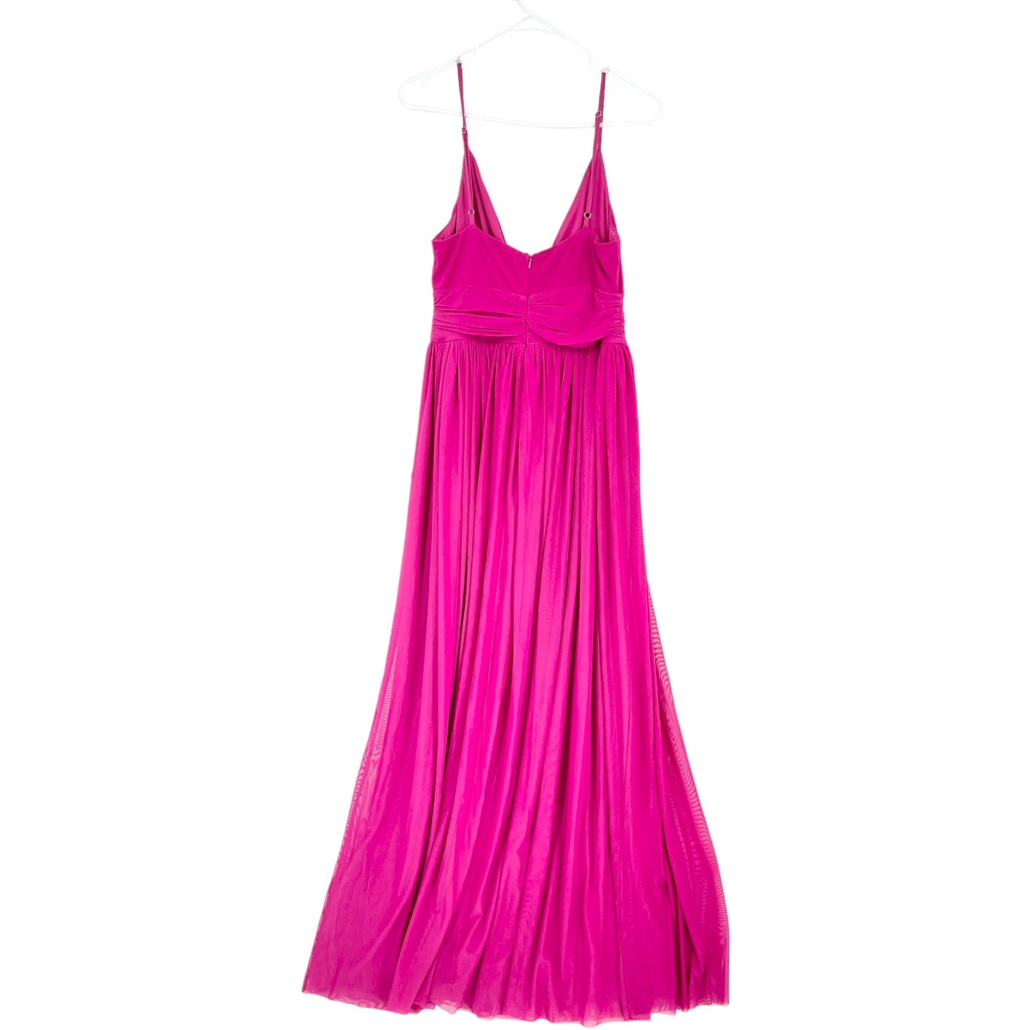 Lulu's NWT Women's Queen of the Evening Magenta Maxi Evening Dress - Size Medium
