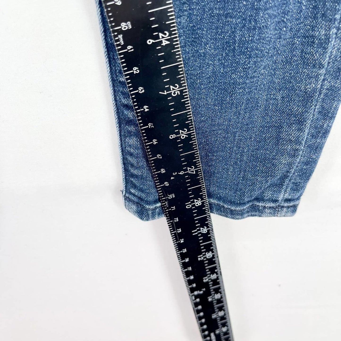 Hudson Women Krista Super Skinny Dark Wash Skinny Ankle Jeans Low Rise Size 26