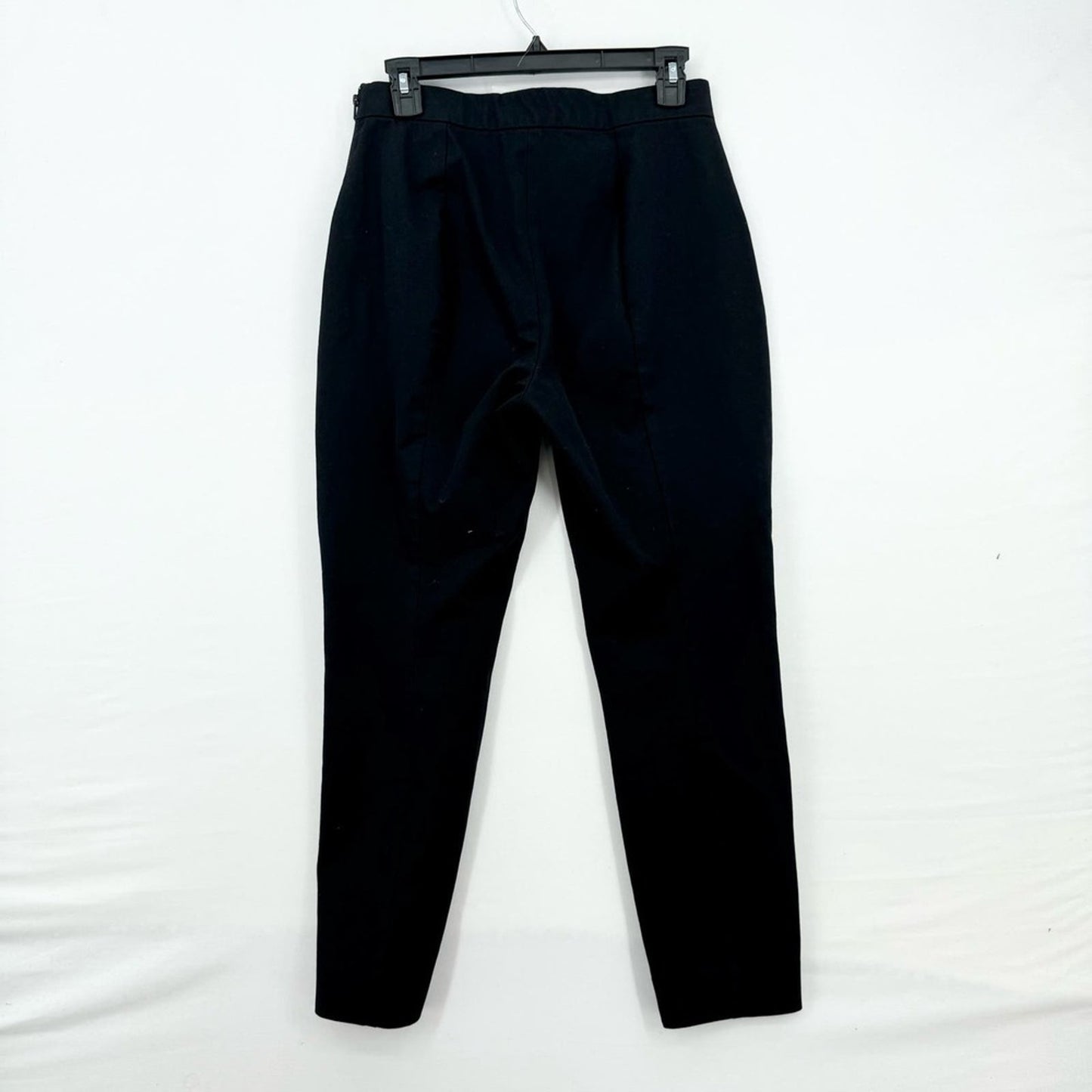 Everlane Women High Waisted Ankle Cropped Trouser Black Pants Size 6