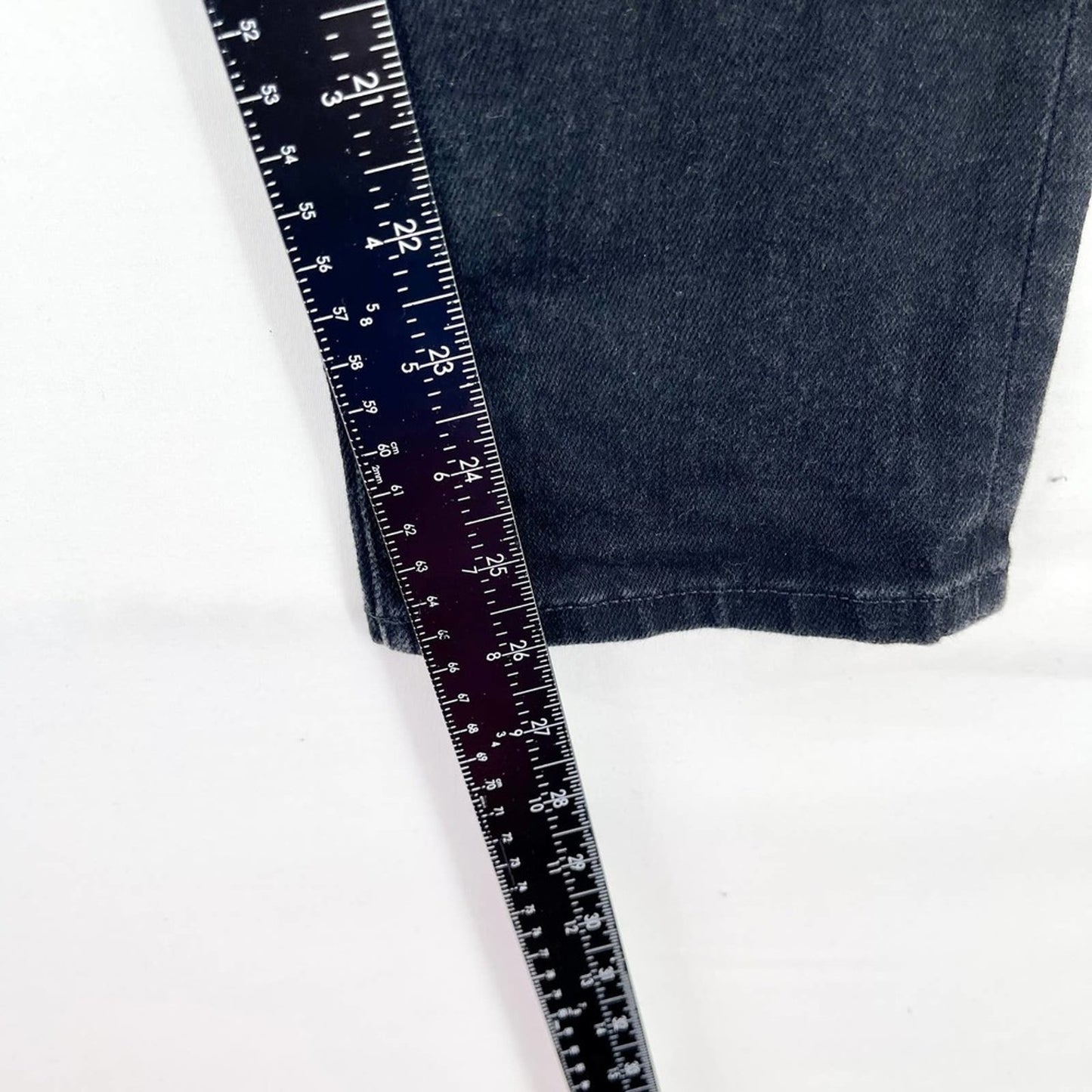 Everlane Women Low Rise The Way High Skinny Black Jean Size 24 Regular